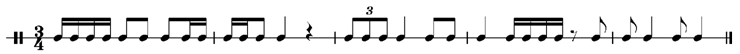 Auditions - Rhythmic Sight Reading Example
